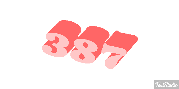 387 Текстовый эффект