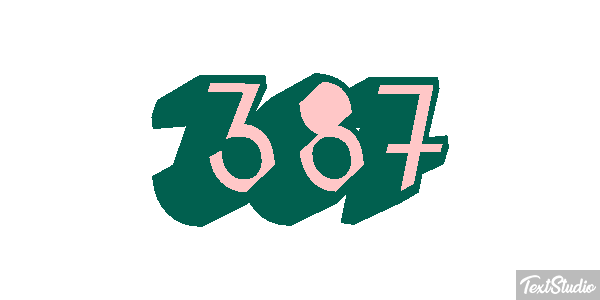 387 Текстовый эффект
