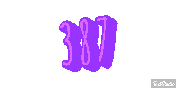 387 Текстовый эффект