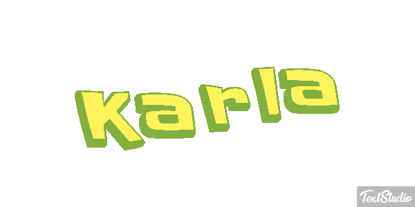 Karla Текстовый эффект