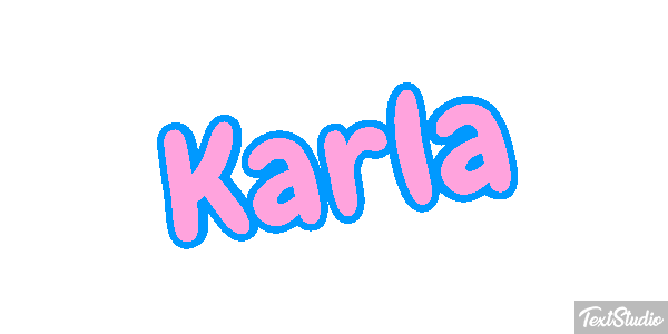 Karla Текстовый эффект