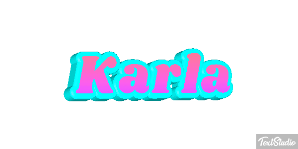 Karla Текстовый эффект