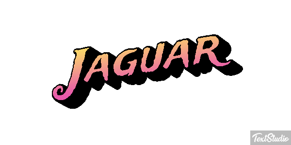 Jaguar Texteffekt