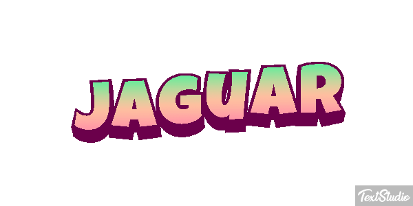 Jaguar Texteffekt