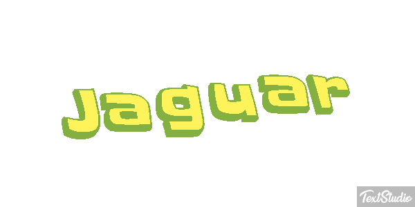 Jaguar Texteffekt