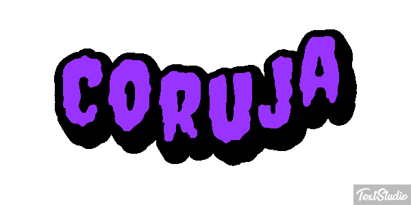 Coruja Efeito do texto