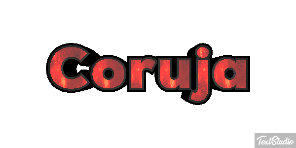 Coruja Efeito do texto