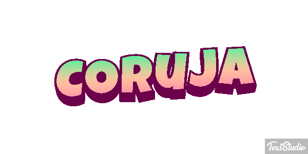 Coruja Efeito do texto