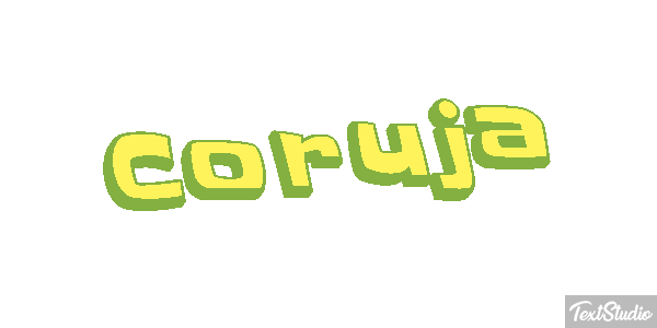 Coruja Efeito do texto
