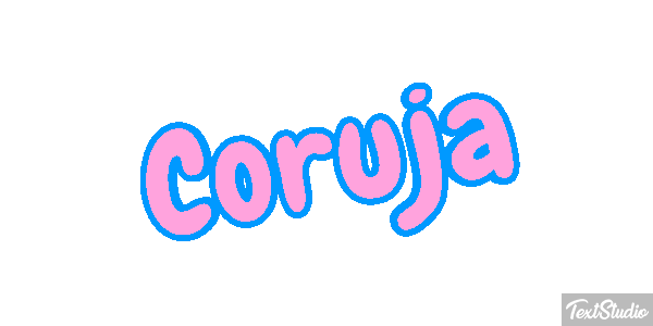 Coruja Efeito do texto