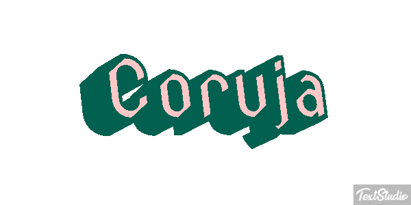 Coruja Efeito do texto