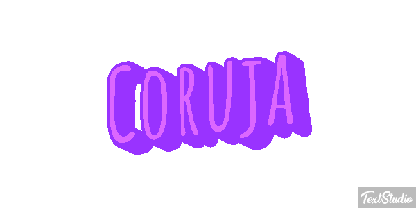 Coruja Efeito do texto