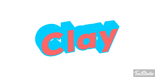 Clay Text effect