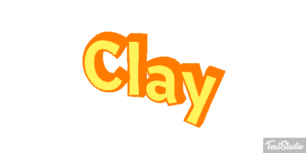 Clay Text effect