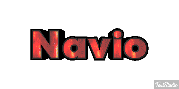 Navio Efeito do texto