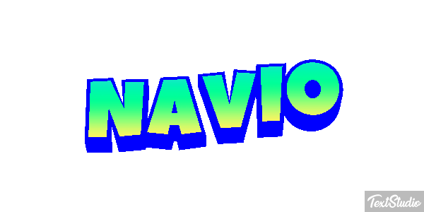 Navio Efeito do texto