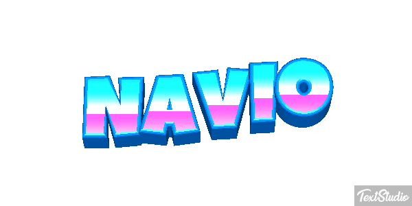 Navio Efeito do texto
