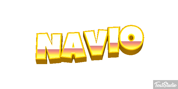 Navio Efeito do texto