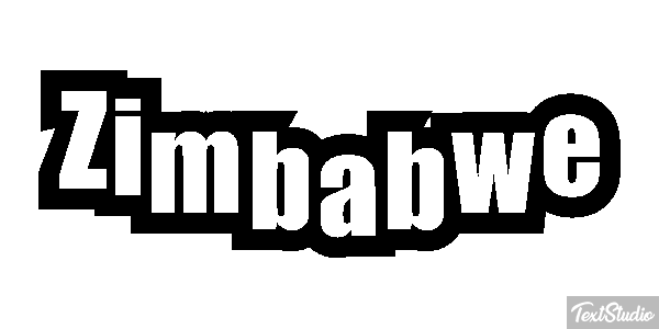 Zimbabwe Effet de texte