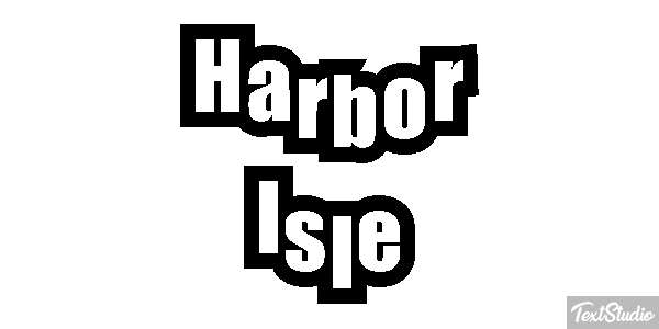 Harbor Isle Efekt tekstowy