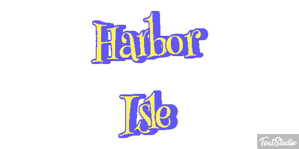 Harbor Isle Efekt tekstowy