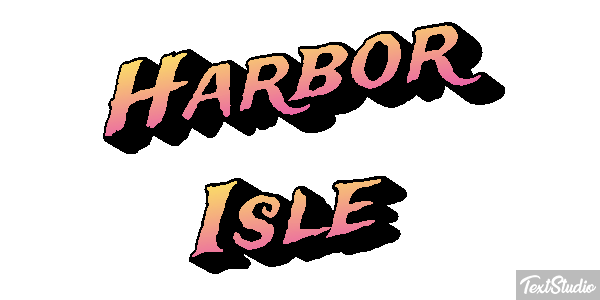 Harbor Isle Efekt tekstowy