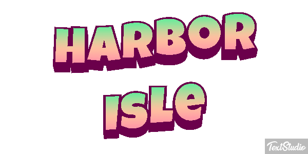 Harbor Isle Efekt tekstowy