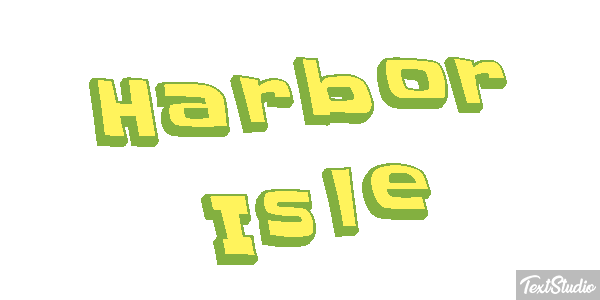 Harbor Isle Efekt tekstowy