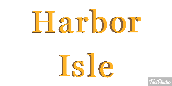 Harbor Isle Efekt tekstowy