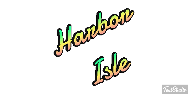 Harbor Isle Efekt tekstowy