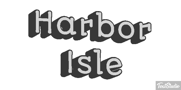 Harbor Isle Efekt tekstowy