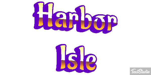 Harbor Isle Efekt tekstowy