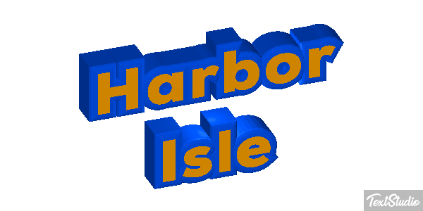 Harbor Isle Efekt tekstowy