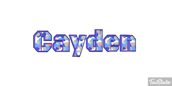 Cayden Text effect