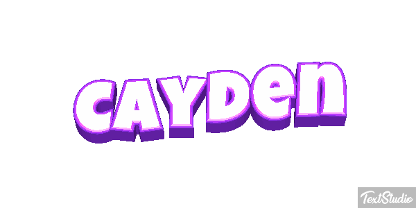 Cayden Text effect
