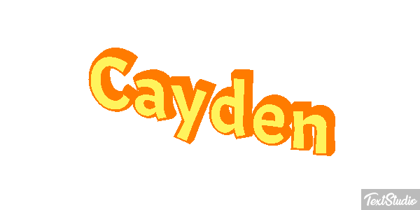 Cayden Text effect