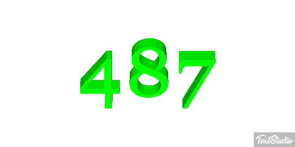 487 Efeito do texto