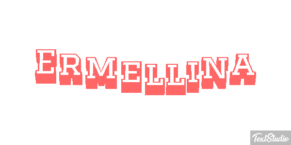 Ermellina Tekst effect