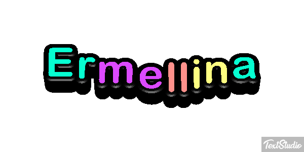 Ermellina Tekst effect