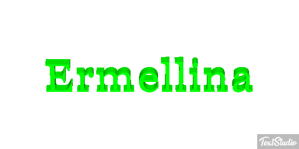 Ermellina Tekst effect