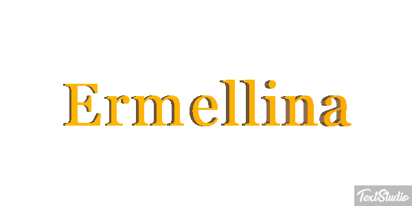 Ermellina Tekst effect