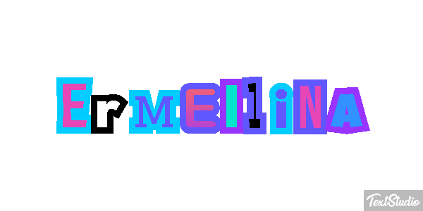 Ermellina Tekst effect
