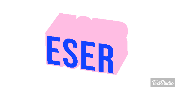 Eser Texteffekt