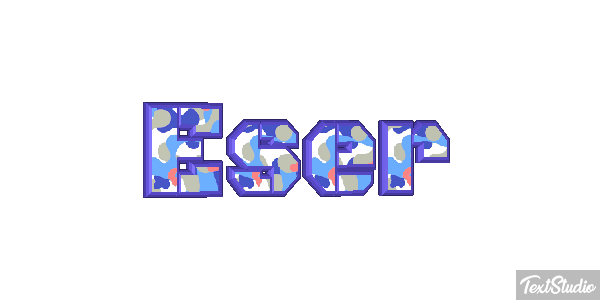 Eser Texteffekt