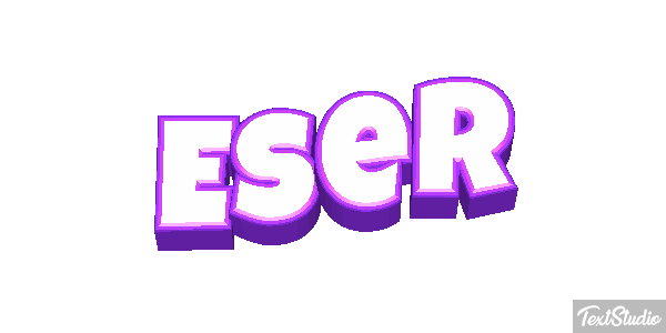 Eser Texteffekt