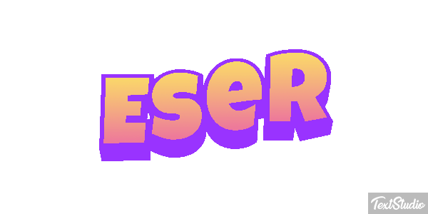 Eser Texteffekt