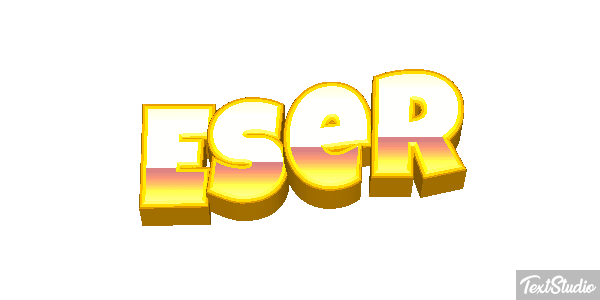 Eser Texteffekt