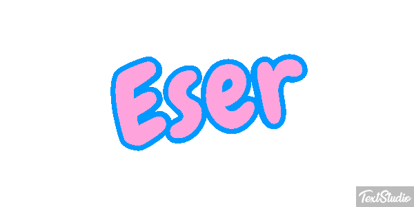 Eser Texteffekt