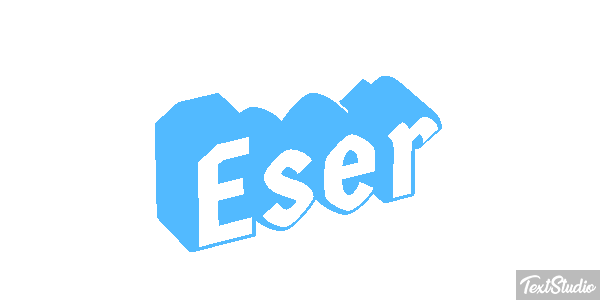 Eser Texteffekt