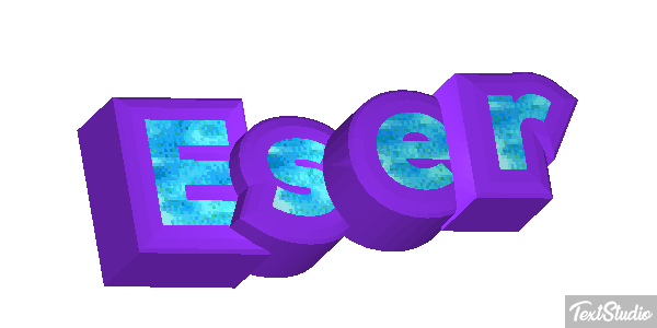 Eser Texteffekt